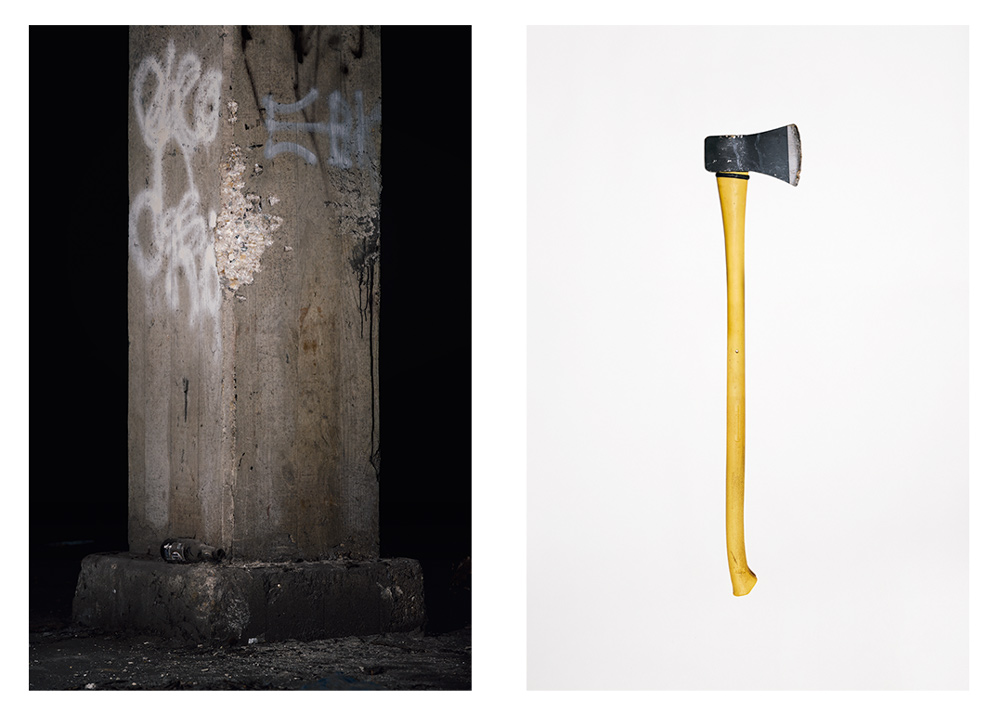 204 Hits Illuminating, Exhausting - Diptych